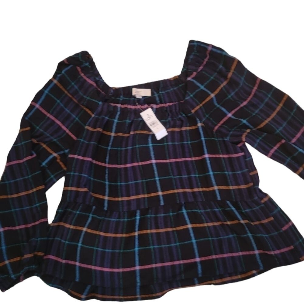 Loft long sleeve top size Small New